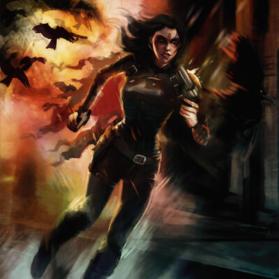 Iris Shaw the crow
