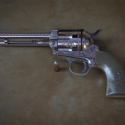Colt Single Action Army (также известный как Миротворец) и Colt Anaconda