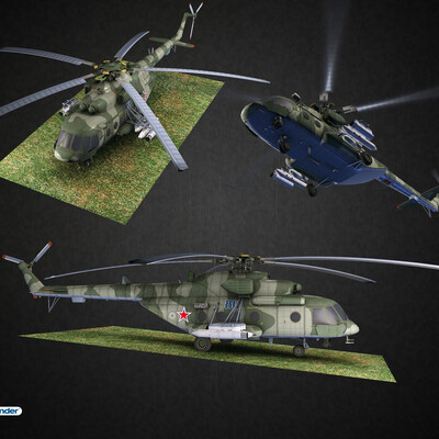 Ми-8 АМТШ Realtime model
