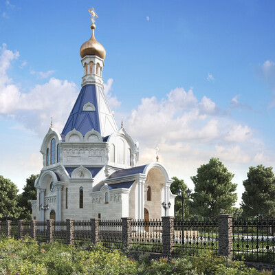 Храмовый комплекс Всех святых в г. Страсбурге, Франция.