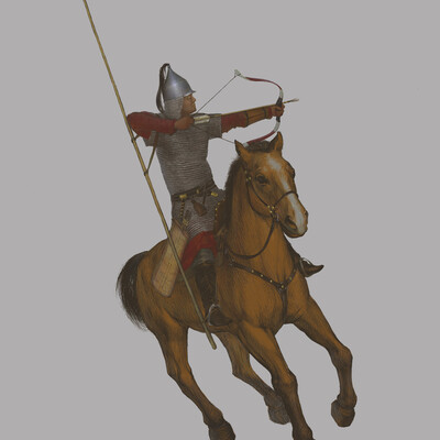 Всадник "Олень Колодезь"