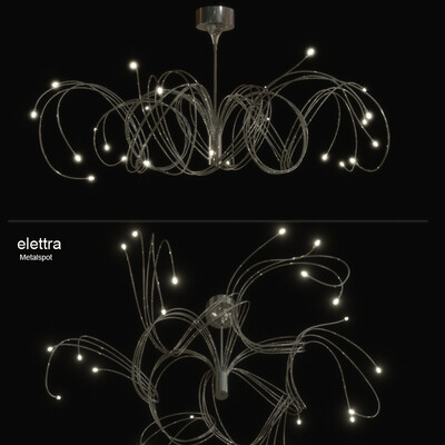 Люстра "elettra" фирмы Metalspot (Италия)