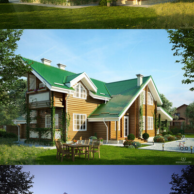 Wood House #1