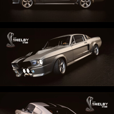 Форд Мустанг GT500(1967) Единорог