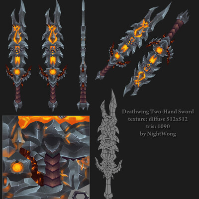 Deathwing Two-Hand Sword