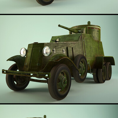 Советский бронеавтомобиль БА-3