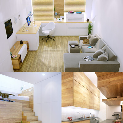 Small Studio Apartment Design In New York