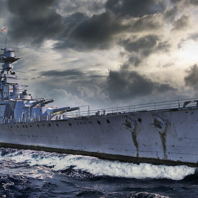 H.M.S. Hood Крейсер