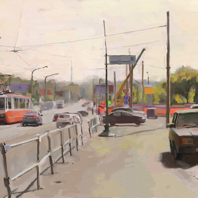 Улица в Москве