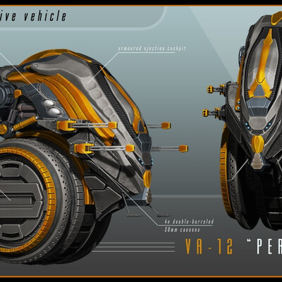 HEAVY COMPETITIVE VEHICLE VA-12 "PRESECUTOR"