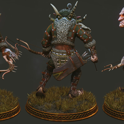 Goblin Archer, Mixamo Fantasy War Character Contest