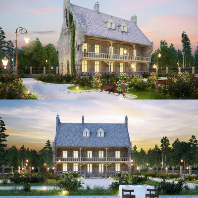 Старинный дом