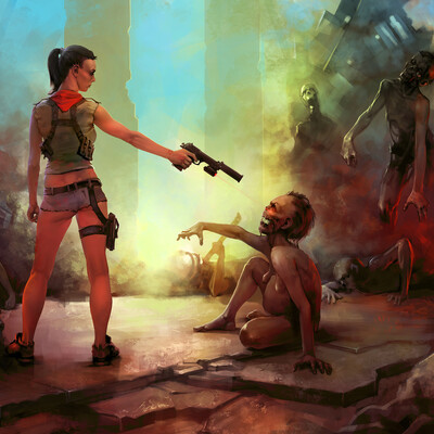 fall of zombies