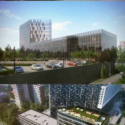 Бизнес центр на Мосфильмовской