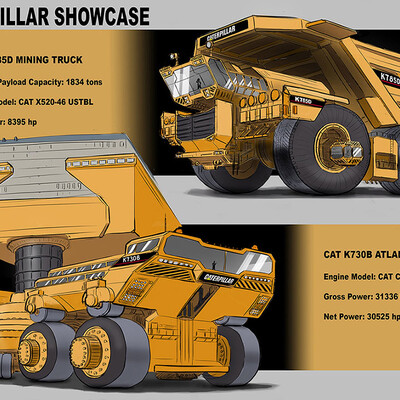 демонстрация Caterpillar