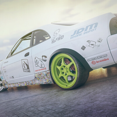 Nissan skyline GTS r33