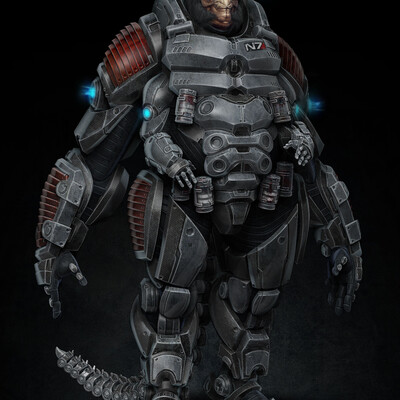 Персонаж для вселенной Mass Effect 