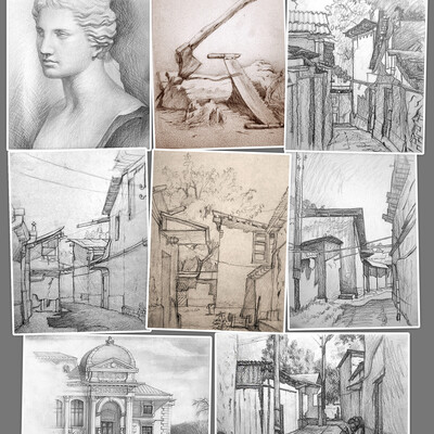 Рисунки и наброски - 2