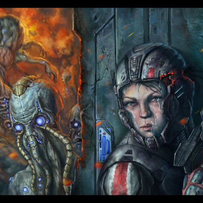 Mass Effect фан арт