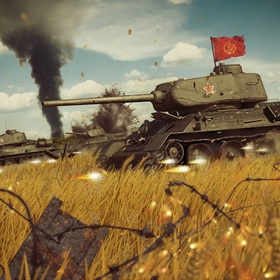 T-34-85 в бой!