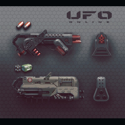 Концепты оружия для игры (UFO Online: Вторжение)