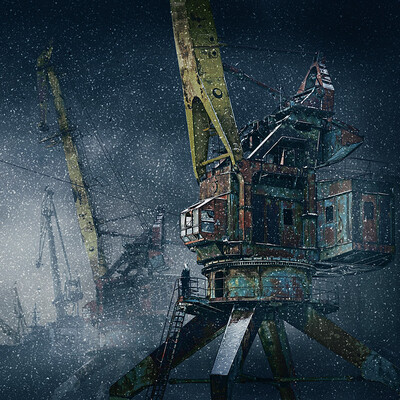 Краны (новогоднее)