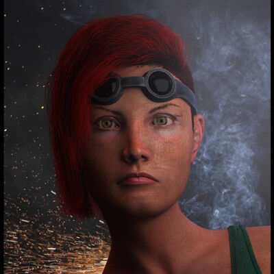 Welder girl
