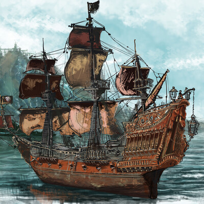 Картина моря (Месть королевы Анны)