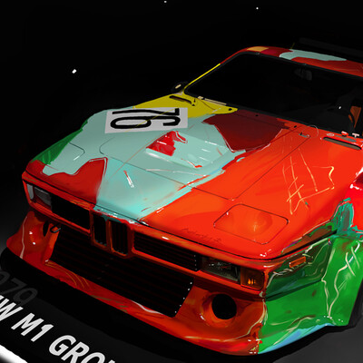 BMW M1 group 4 by Andy Warholl