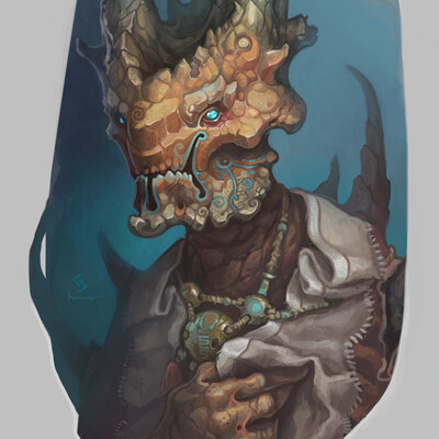 Alien priest