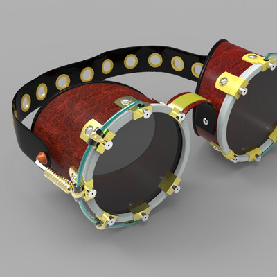 Очки в стиле  Steampunk