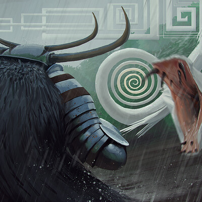 Поединок с мифическим змеем