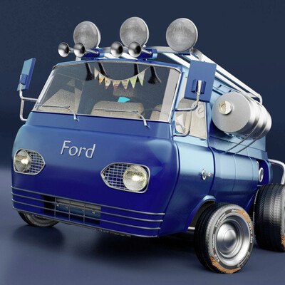 Мультяшный Ford