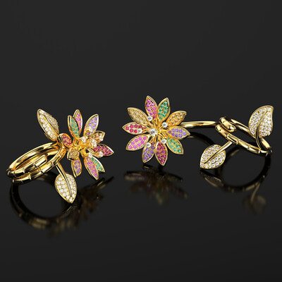 Кольцо от Van Cleef & Arpels (Lotus)