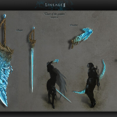 Набор оружия для игры Lineage 2