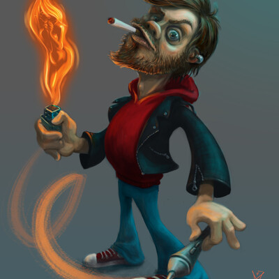 Rocket artist