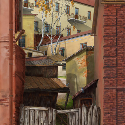 Город ее детства(Витебск)
