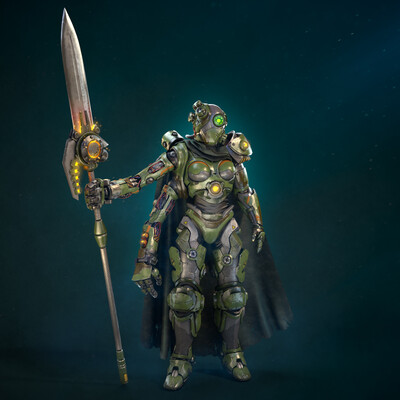 Sci Fi Woman Soldier