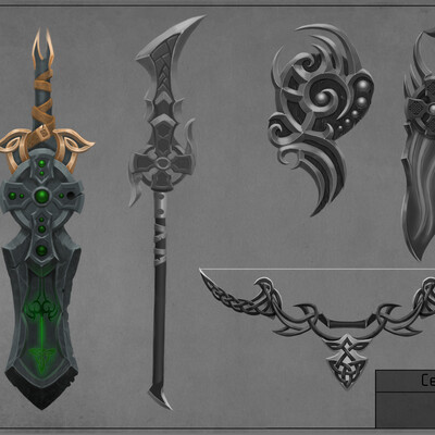 Celtic weapons