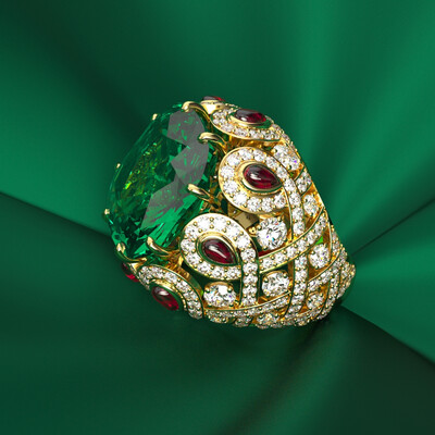 Кольцо от Van Cleef & Arpels.