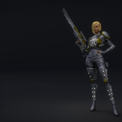sci fi girl
