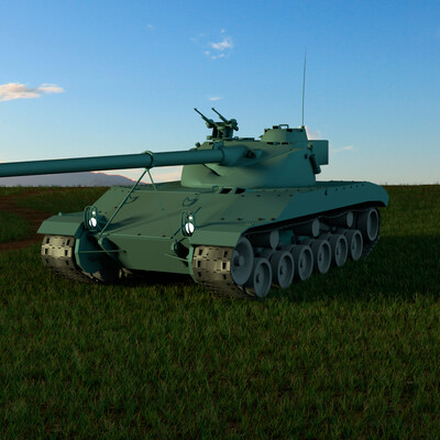 Танк Bat.Chatillon 25 T