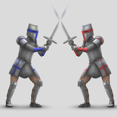 Swordsman duel