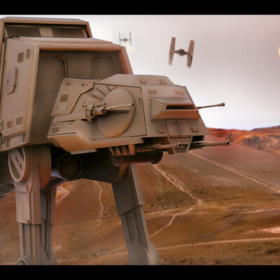 Star Wars Тяжелый шагающий танк AT-AT