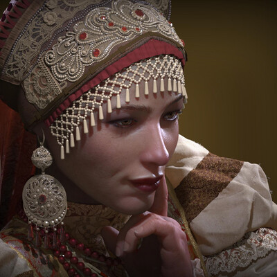 Русская красавица