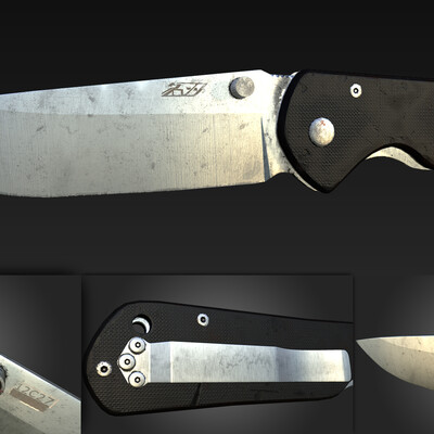Нож SanRenMu 910 Plus