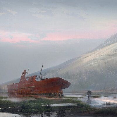red boat