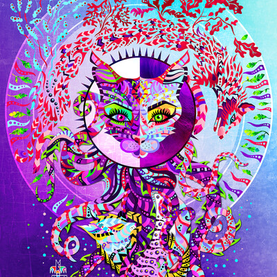 Кошка в воде