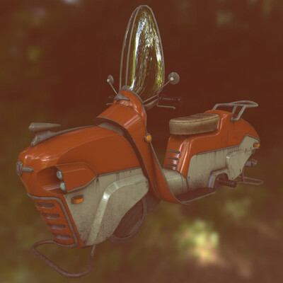 Dieselpunk Moto