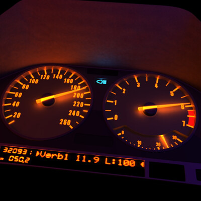 панель приборов bmw_e34
